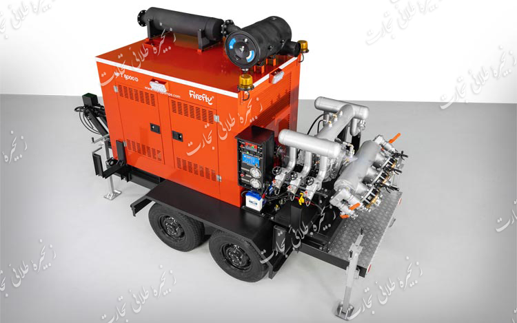 تریلر دیزل پمپ